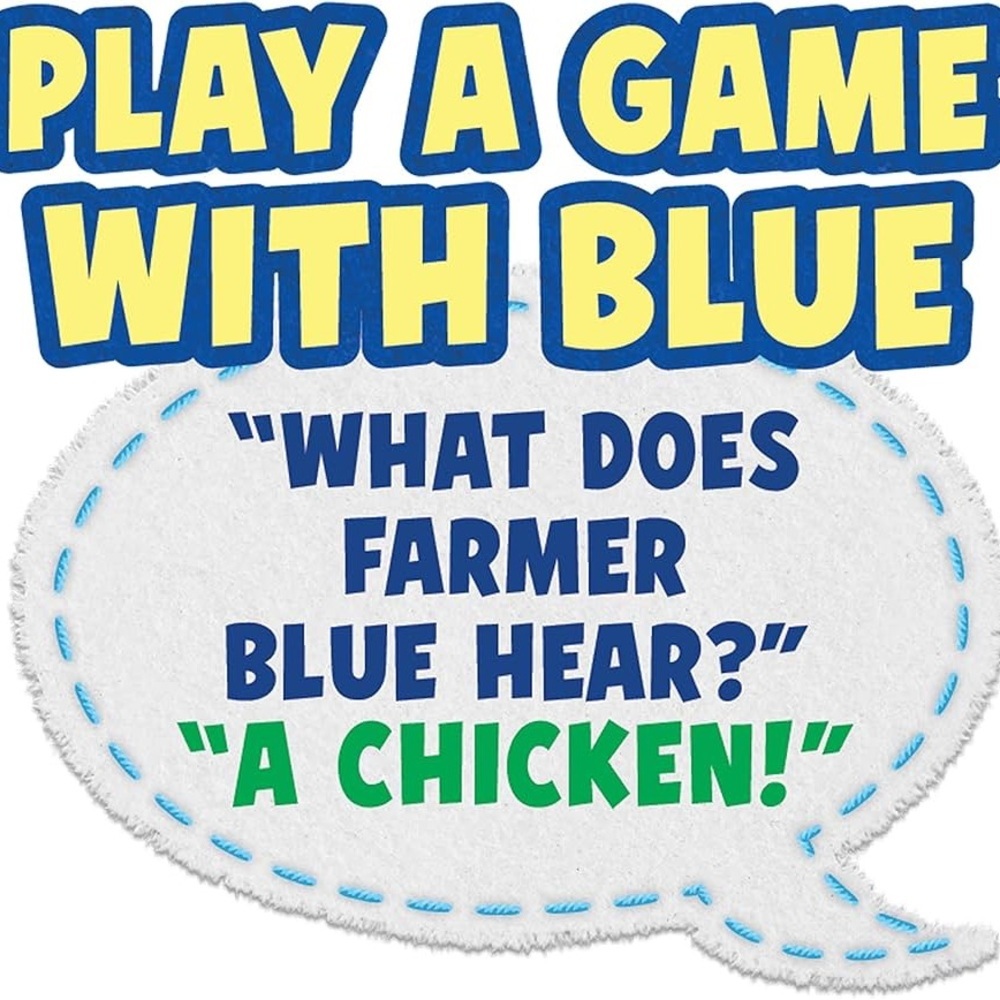 Blue's Clues and You! Bingo Blue Plush Stuffed Animal with Sounds and Movement - Picture 6 of 11